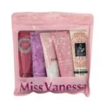 CREMA CORPORAL PARA MANOS EN SET DE 5 PIEZAS HIDRATANTE HUMECTANTE MISS VANESA 30G