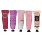 CREMA CORPORAL PARA MANOS EN SET DE 5 PIEZAS HIDRATANTE HUMECTANTE MISS VANESA 30G