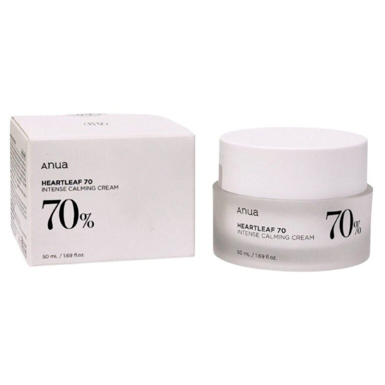 CREMA FACIAL COREANO CALMANTE INTENSIVA PARA PIEL ESTRESADA ANUA 50ML