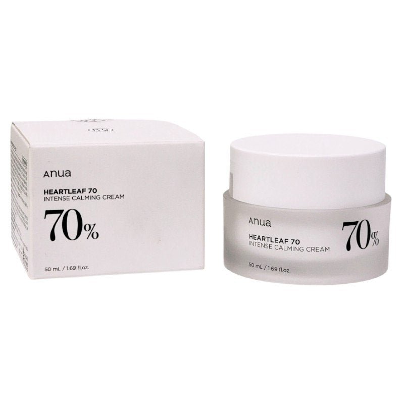 CREMA FACIAL COREANO CALMANTE INTENSIVA PARA PIEL ESTRESADA ANUA 50ML