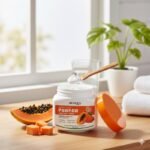 CREMA FACIAL HIDRATANTE DE PAPAYA CON VITAMINA C 300G, DA A LA PIEL HUMEDAD, HIDRATA Y REJUVENECE BIOAQUA