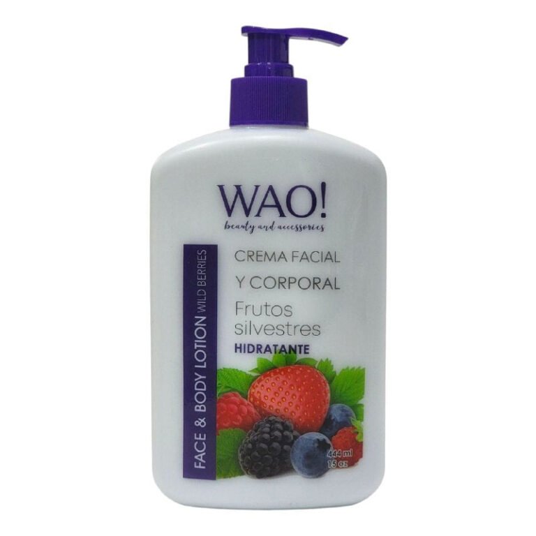 CREMA FACIAL Y CORPORAL DE FRUTOS SILVESTRES HIDRATANTE WAO BEAUTY 444ML