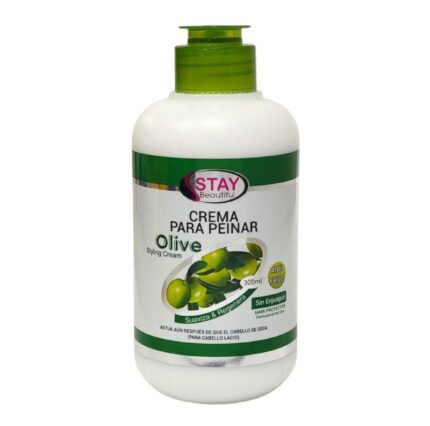 CREMA PARA PEINAR DE OLIVA SUAVIZANTE DESENREDANTE STAY BEAUTIFUL 300ML