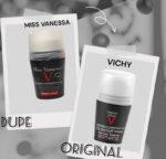 DESODORANTE PARA MUJERES ANTITRANSPIRANTE DE 48H OLOR A KARITE Y VAINILLA MISS VANESA 50ML DUPE DE VICHY