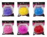 ESPONJAS PASTE PARA DUCHAR BAÑAR, EXFOLIANTES SUAVES STAY BEAUTIFUL 6 COLORES