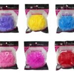 ESPONJAS PASTE PARA DUCHAR BAÑAR, EXFOLIANTES SUAVES STAY BEAUTIFUL 6 COLORES