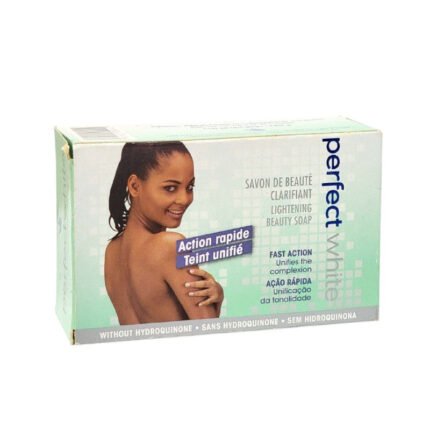 JABON CORPORAL BLANQUEADOR DE ACCION RAPIDA, ELIMINA MANCHAS Y DA BRILLO SUAVIDAD PERFECT 180G