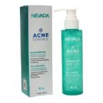 LIMPIADOR FACIAL EN GEL DE ACIDO SALICILICO Y CERAMIDAS QUE ELIMINAN ACNE Y PUNTOS NEGROS NEVADA 120ML