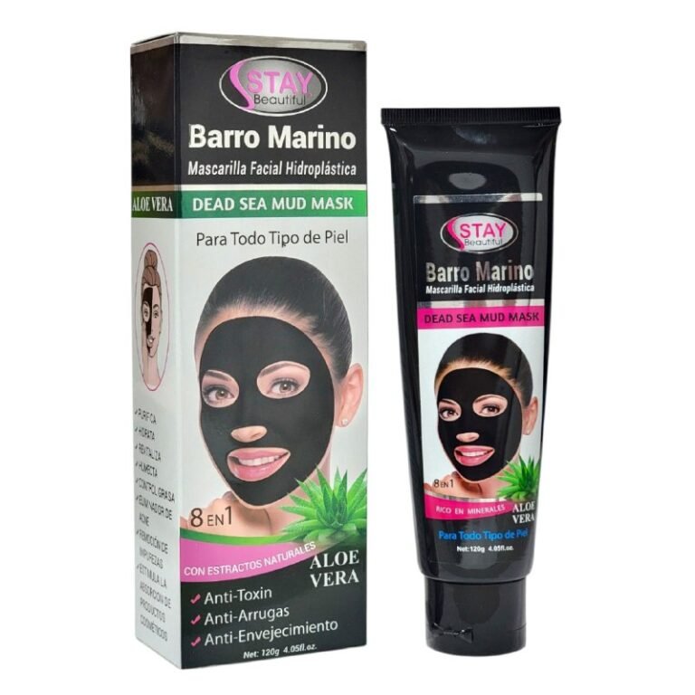 MASCARILLA FACIAL DE BARRO MARINO HIDROPLASTICA HIDRATANTE STAY BEAUTIFUL 120G