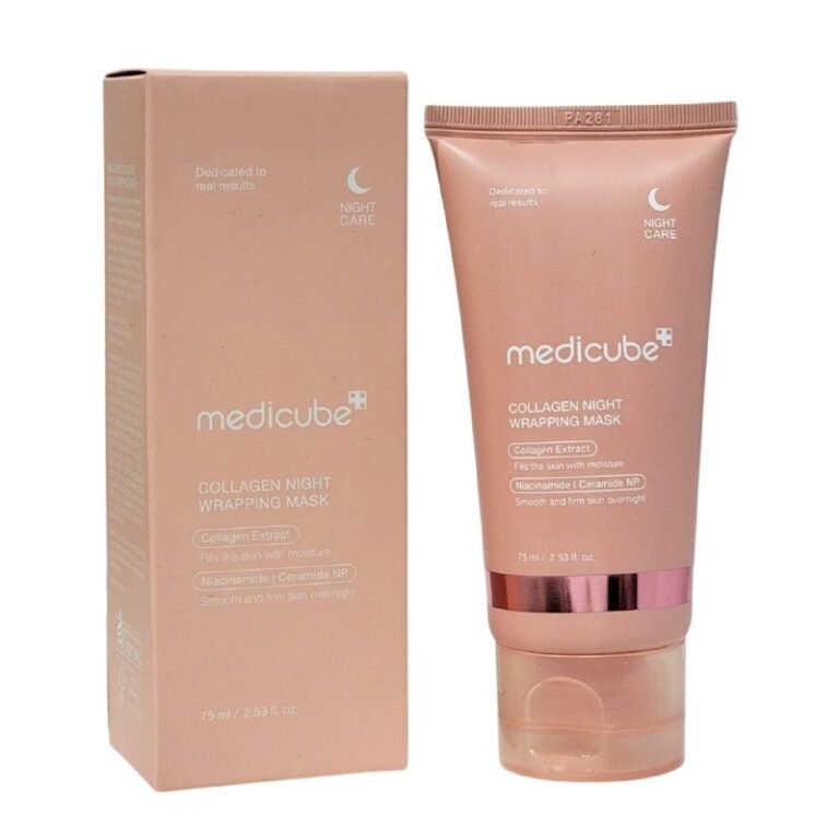 MASCARILLA FACIAL EN CREMA COREANO NOCTURNA DE COLAGENO REJUVENECEDOR MEDICUBE 75ML