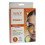 MASCARILLA FACIAL PARA EL CONTORNO DE OJOS CON VITAMINA C Y COLAGENO NATURAL ANTIENVEJECIMIENTO WAO 5UND