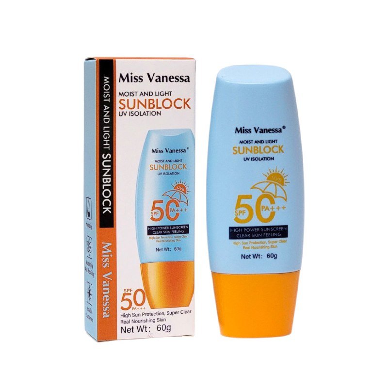 PROTECTOR SOLAR DE COLAGENO NUTRITICO SUAVE SPF50 MISS VANESSA 60G PROTECTOR SOLAR DE COLAGENO NUTRITICO SUAVE SPF50 MISS VANESSA 60G