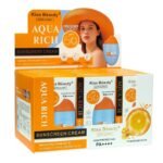 PROTECTOR SOLAR EN CREMA DE VITAMINA C Y ACIDO HIALURONICO SPF50 KISS BEAUTY 50ML DUPE DE AVENE