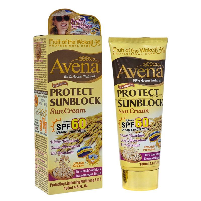 PROTECTOR SOLAR EN CREMA RESISTENTE AL AGUA SPF60 DE RAPIDA ABSORCION FRUIT OF THE WOKALI 130ML PROTECTOR SOLAR EN CREMA RESISTENTE AL AGUA SPF60 DE RAPIDA ABSORCION FRUIT OF THE WOKALI 130ML