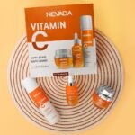 SET FACIAL DE VITAMINA C ANTIEDAD DE 3 PIEZAS HIDRATANTE REJUVENECEDORA NEVADA