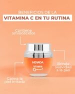 SET FACIAL DE VITAMINA C ANTIEDAD DE 3 PIEZAS HIDRATANTE REJUVENECEDORA NEVADA