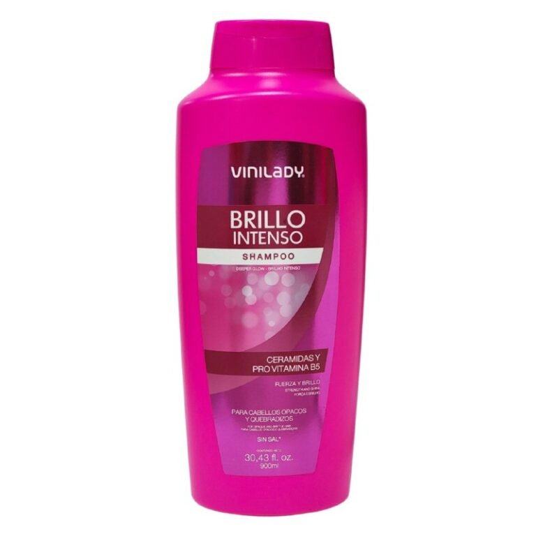 SHAMPOO PARA EL CABELLO CON CERAMIDAS Y PRO VITAMINAS DE BRILLO INTENSO 900ML VINILADY