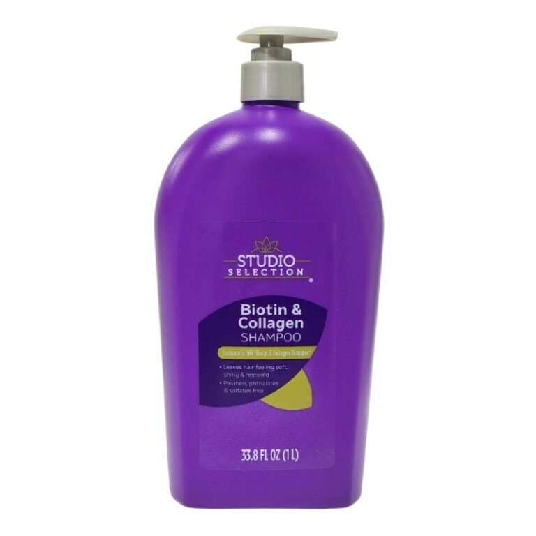 SHAMPOO PARA EL CABELLO DE BIOTINA Y COLAGENO SUAVIZANTE STUDIO 1L