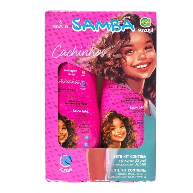 SHAMPOO Y ACONDICIOONADOR EN SET PARA CABELLO RIZADO O ENCRESPADO HIDRATANTE NAZCA 325MLX2