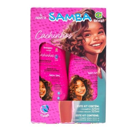 SHAMPOO Y ACONDICIOONADOR EN SET PARA CABELLO RIZADO O ENCRESPADO HIDRATANTE NAZCA 325MLX2