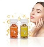 SUERO FACIAL EN CAPSULAS DE ESENCIA DE VITAMINA E SUAVIZANTE, DEJA LA PIEL SUAVE, TERSA Y RADIANTE ANTIENVEJECIMIENTO FACIAL ESSENSE