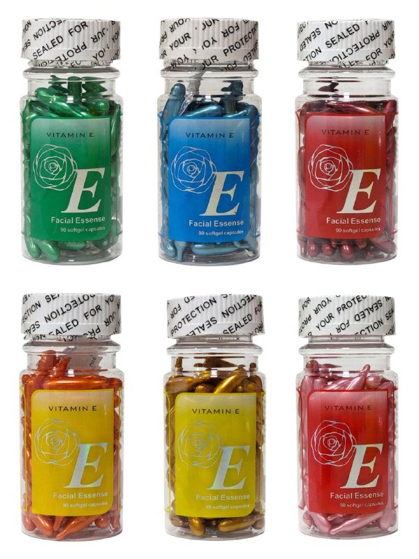 SUERO FACIAL EN CAPSULAS DE ESENCIA DE VITAMINA E SUAVIZANTE, DEJA LA PIEL SUAVE, TERSA Y RADIANTE ANTIENVEJECIMIENTO FACIAL ESSENSE