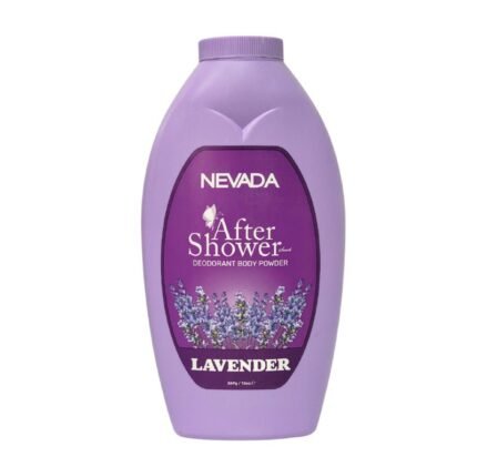 TALCO PARA EL CUERPO PERFUMADO CON AROMA A LAVANDA HIDRATANTE NEVADA 369G