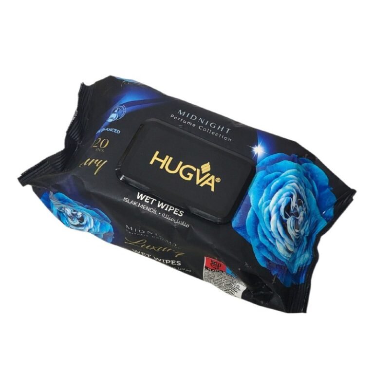 TOALLITAS HUMEDAS SUAVES CON OLOR DE PERFUME HUGVA 120UND