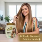 TRATAMIENTO PARA EL CABELLO 3 EN 1 BRILLO DE DIAMANTE PARA CABELLO SECO DEJANDOLO SUAVE ELEVE 1KG