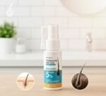 TRATAMIENTO PARA EL CABELLO CON MINOXIDIL 5% Y KERATINA PARA EL CRECIMIENTO SUAVE DEL CABELLO KORMESIC 30ML