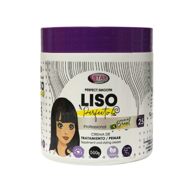 TRATAMIENTO PARA EL CABELLO EN CREMA ALISADORA PERFECTA CON AMINOACIDOS STAY BEAUTIFUL 500G
