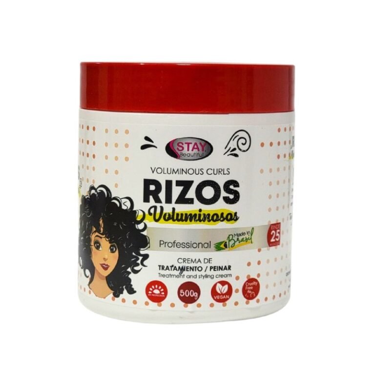 TRATAMIENTO PARA EL CABELLO EN CREMA PARA RIZOS VOLUMINOSOS HIDRATANTE STAY BEAUTIFUL 500G