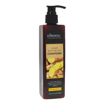 ACONDICIONADOR PARA EL CABELLO DE JENGIBRE ANTICAIDA, ANTICASPA Y FORTALECEDOR KORMESIC 300ML