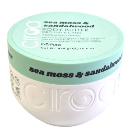 CREMA CORPORAL MANTECA DE KARITE Y GLICERINA DE HIDRATACION PROFUNDA CIROA 450G