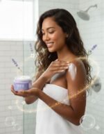 CREMA CORPORAL MANTECA DE KERITE QUE CALMA, SUAVIZA E HIDRATA LA PIEL THREE HUT 240G