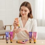 CREMA CORPORAL PARA MANOS EN SET DE 5 PIEZAS CON PERFUME HIDRATANTE MISS VANESSA 30GX5