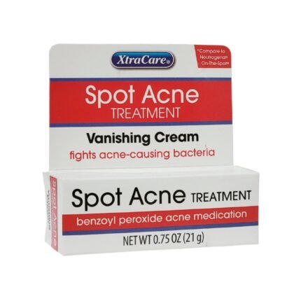 CREMA FACIAL PARA EL ACNE LOCALIZADO DE PEROXIDO DE BENZOILO QUITA ACNE Y ESPINILLAS RAPIDAMENTE XTRACARE 21G