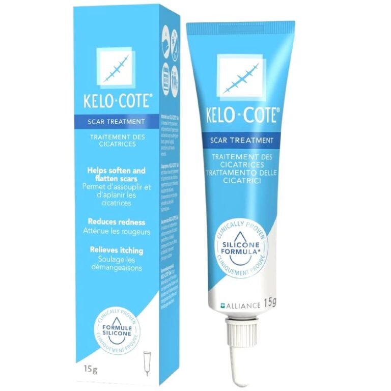 CREMA FACIAL Y CORPORAL PARA CICATRICES, SUAVIZA, APLANA LAS CICATRICES, REDUCE ENROJECIMIENTO Y ALIVIA PICAZON KELO COTE 15G