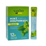 ENJUAGUE BUCAL EN SOBRE DE MENTA, DE LIMPIEZA PROFUNDA ANTI SARRO SADOER 10MLX20UND