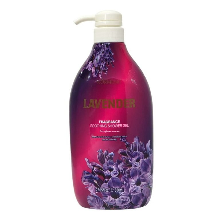 GEL DE DUCHA CALMANTE DE LAVANDA HIDRATANTE PROFUNDO KORMESIC 800ML