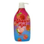 GEL DE DUCHA DE FRESA REJUVENECEDORA, HIDRATANTE Y SUAVIZANTE KORMESIC 800ML