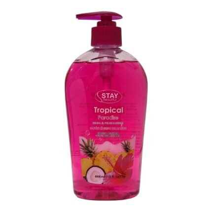JABON DE MANOS DE PARAISO TROPICAL LIMPIEZA PROFUNDA SUAVIZANTE STAY BEAUTIFUL 444ML