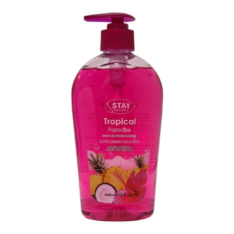JABON DE MANOS DE PARAISO TROPICAL LIMPIEZA PROFUNDA SUAVIZANTE STAY BEAUTIFUL 444ML