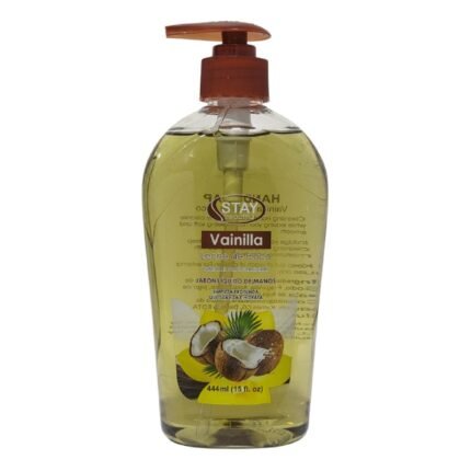 JABON DE MANOS DE VAINILLA Y LECHE DE COCO LIMPIEZA PROFUNDA SUAVIZANTE STAY BEAUTIFUL 444ML