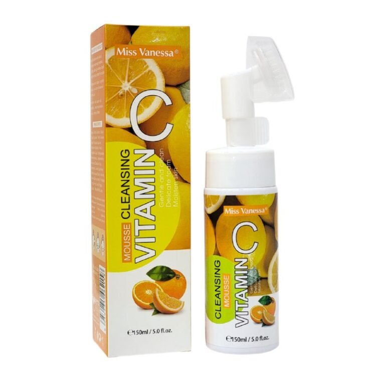 LIMPIADOR FACIAL EN ESPUMA CON VITAMINA C DEJA LA PIEL SUAVE, LIMPIA Y HUMECTADA MISS VANESS 150ML