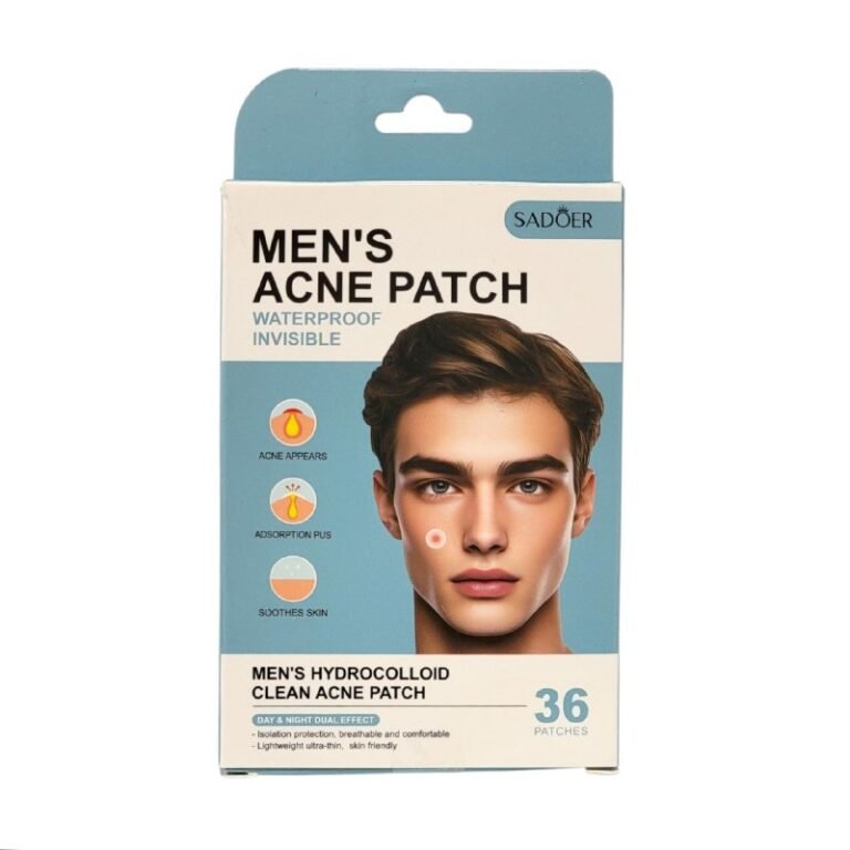 PARCHE PARA EL ACNE HIDROCOLOIDE, NO IRRITA LA PIEL, ABSORCION EFECTIVA, DEJA LA PIEL SUAVE Y DELICADA SADOER 36UND