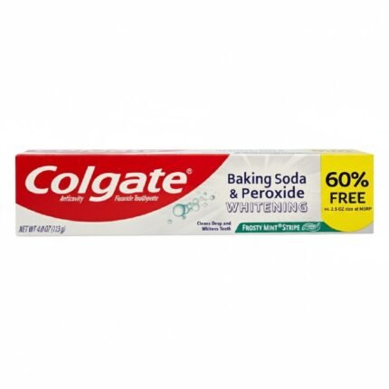 PASTA DE DIENTES, PASTA DENTAL BLANQUEADORA CON BICARBONATO DE SODIO Y PEROXIDO ANTICARIES COLGATE 113G