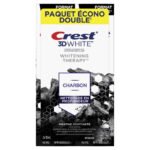 PASTA DE DIENTES TERAPIA BLANQUEADORA PROFUNDA CON FLUOR DE CARBON SABOR MENTA CREST 100MLX2UDD