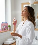 SET DE CUIDADO CORPORAL DE 4 PIEZAS, CREMA CORPORAL 30GX2, SPRAY PERFUMADO PARA EL CUERPO Y CABELLO 100MLX2 SOLO EN IBIZA