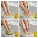 SET DE CUIDADO PARA PIES 4 EN 1 CON ESENCIA DE LIMON PEDICURA SUAVIZANTE